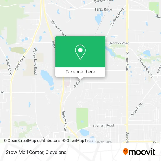Stow Mail Center map