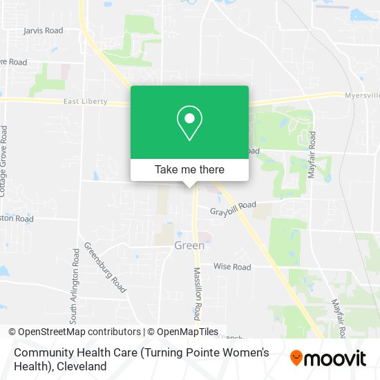 Community Health Care (Turning Pointe Women's Health) map