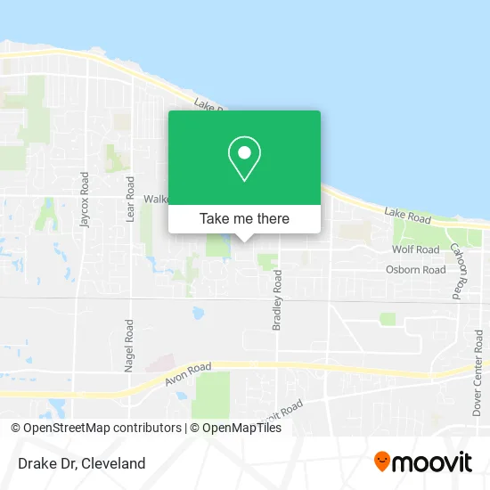 Mapa de Drake Dr