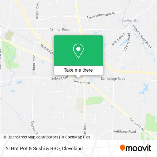 Mapa de Yi Hot Pot & Sushi & BBQ