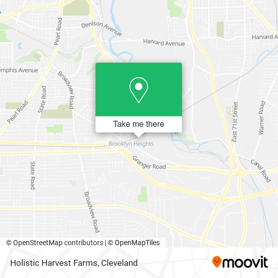 Holistic Harvest Farms map