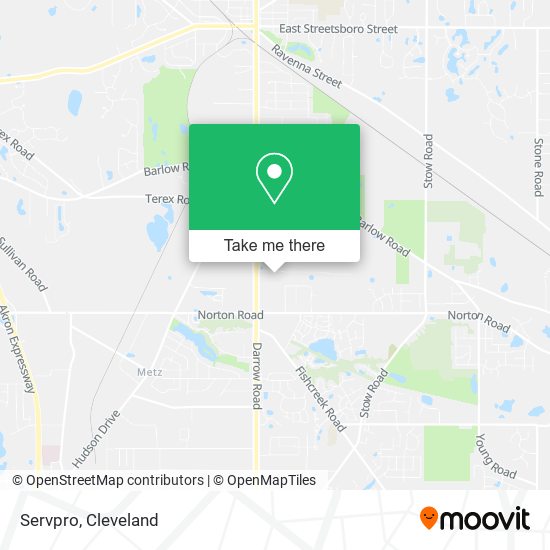 Servpro map