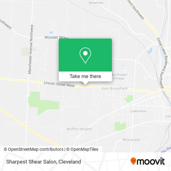 Sharpest Shear Salon map