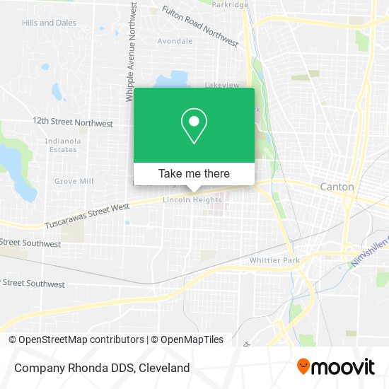 Mapa de Company Rhonda DDS