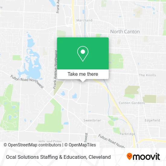 Ocal Solutions Staffing & Education map