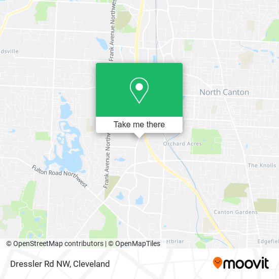 Mapa de Dressler Rd NW