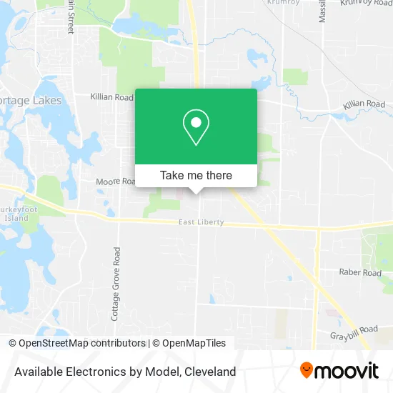 Mapa de Available Electronics by Model