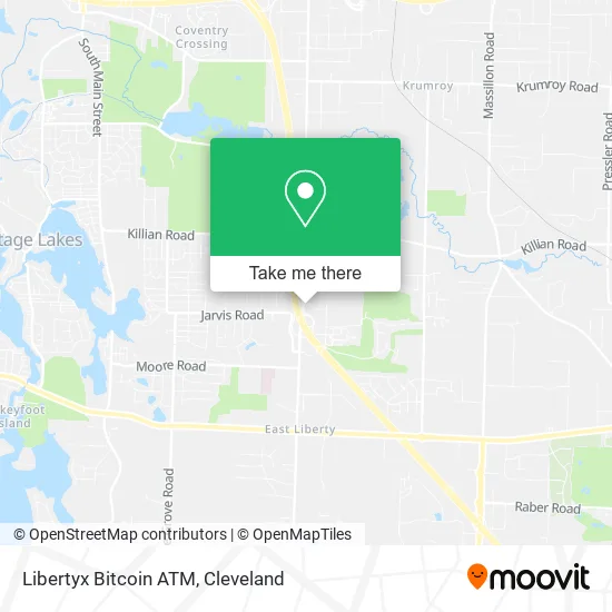Libertyx Bitcoin ATM map