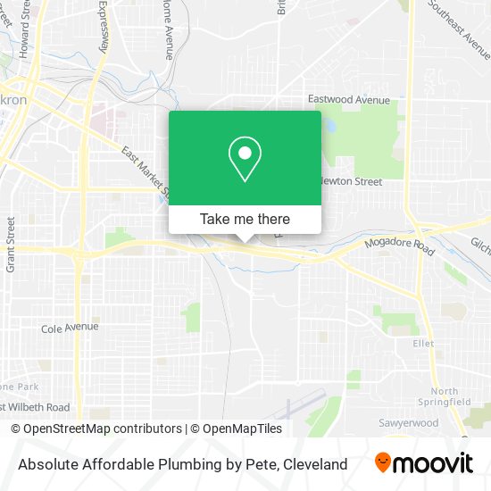 Mapa de Absolute Affordable Plumbing by Pete