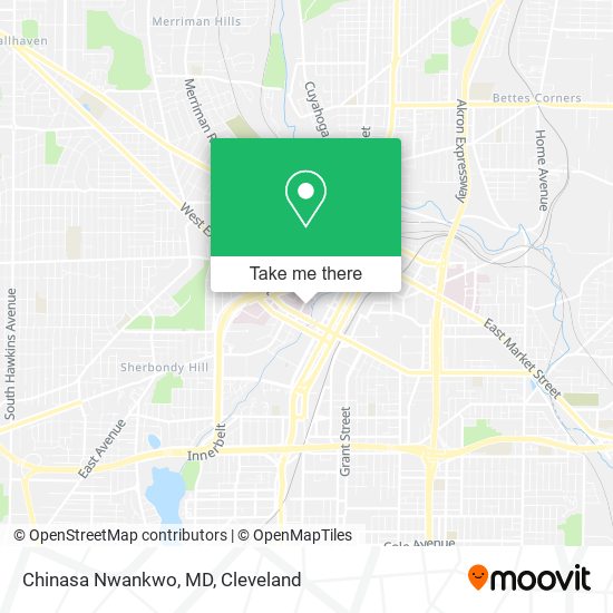 Chinasa Nwankwo, MD map