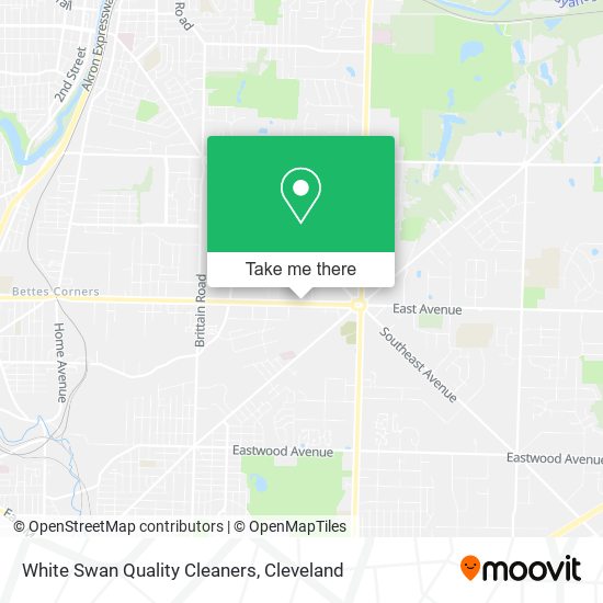 Mapa de White Swan Quality Cleaners