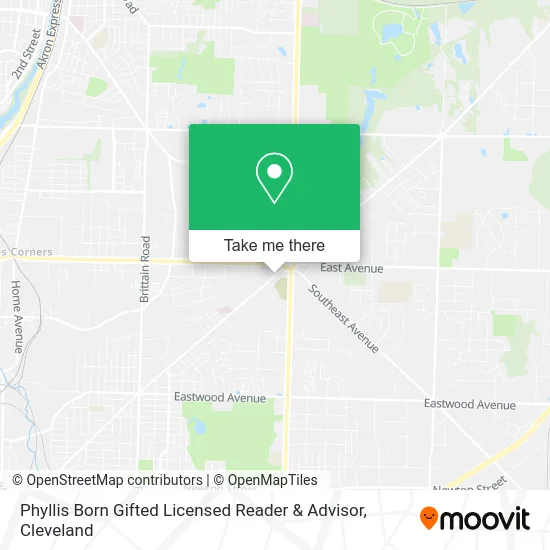 Phyllis Born Gifted Licensed Reader & Advisor map