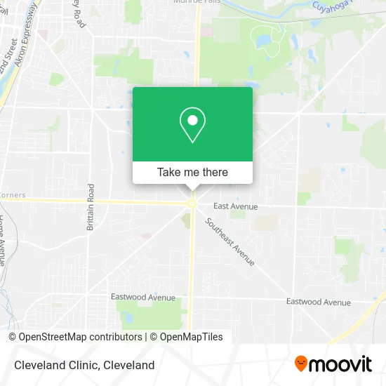 Cleveland Clinic map