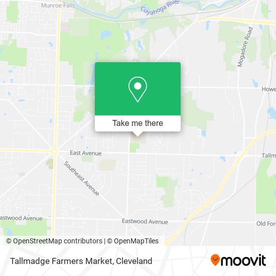 Tallmadge Farmers Market map