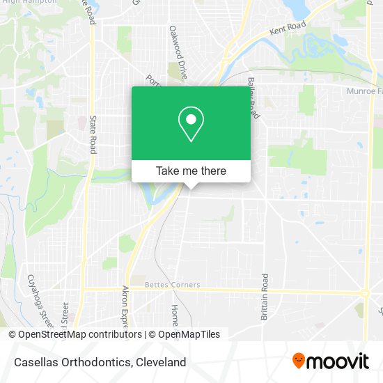 Casellas Orthodontics map