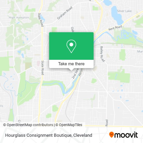 Mapa de Hourglass Consignment Boutique