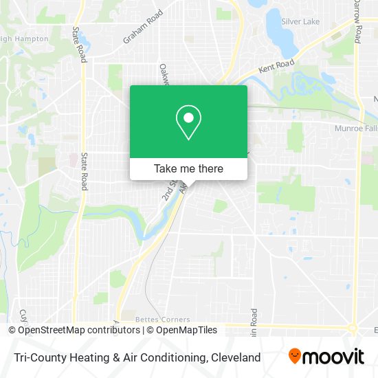 Tri-County Heating & Air Conditioning map