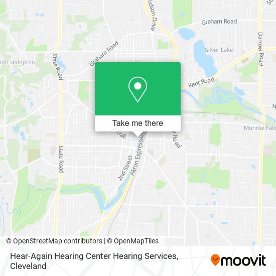 Hear-Again Hearing Center Hearing Services map