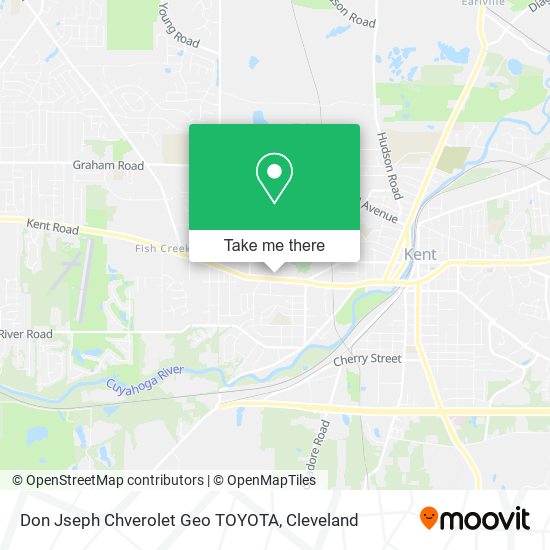 Don Jseph Chverolet Geo TOYOTA map