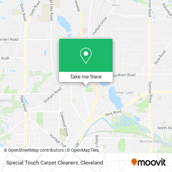 Special Touch Carpet Cleaners map