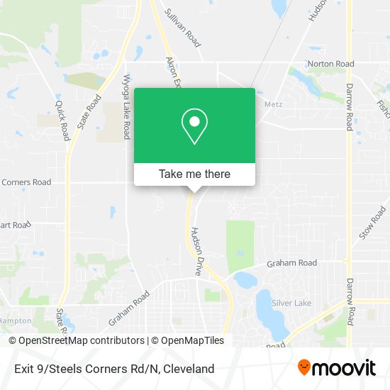 Exit 9/Steels Corners Rd/N map