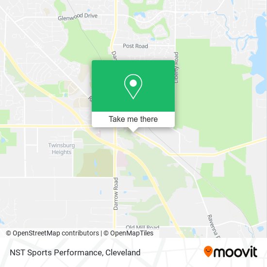 Mapa de NST Sports Performance