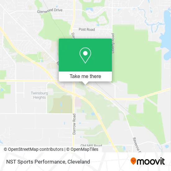 NST Sports Performance map