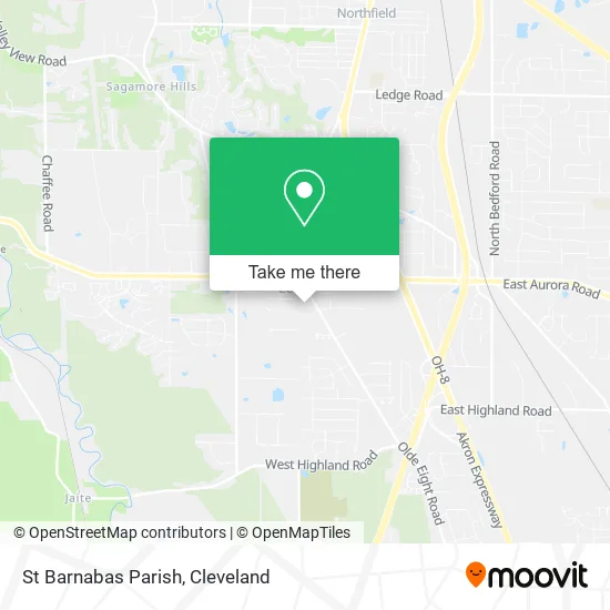 St Barnabas Parish map