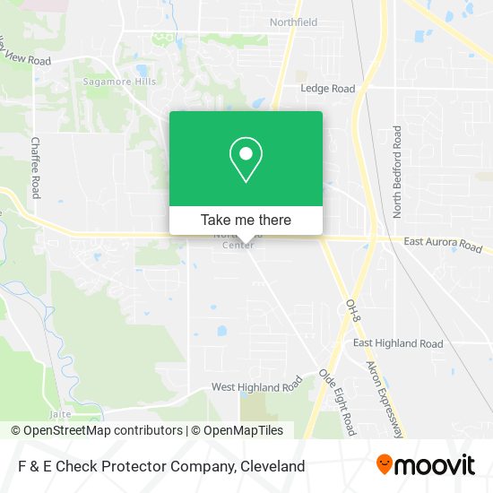 F & E Check Protector Company map