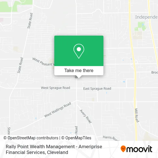 Rally Point Wealth Management - Ameriprise Financial Services map