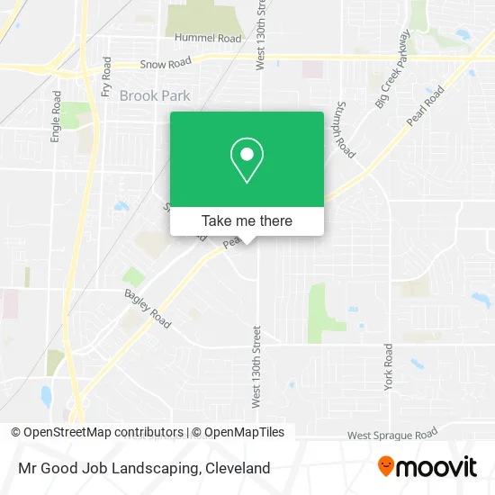 Mr Good Job Landscaping map
