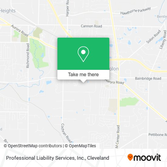 Professional Liability Services, Inc. map