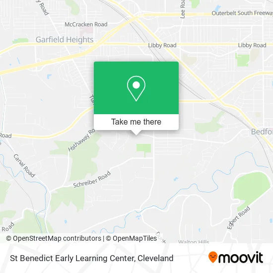 Mapa de St Benedict Early Learning Center
