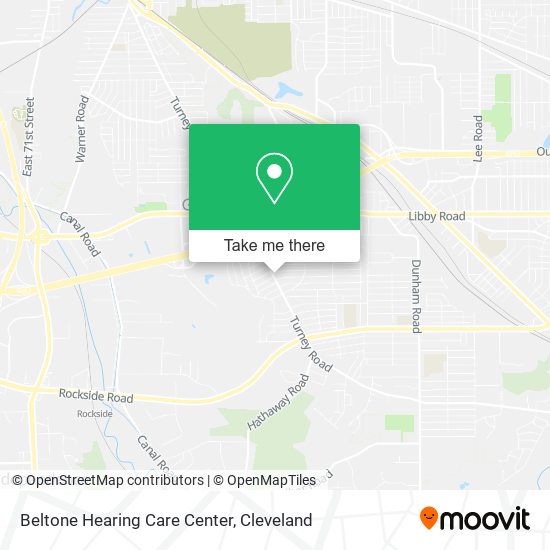 Beltone Hearing Care Center map