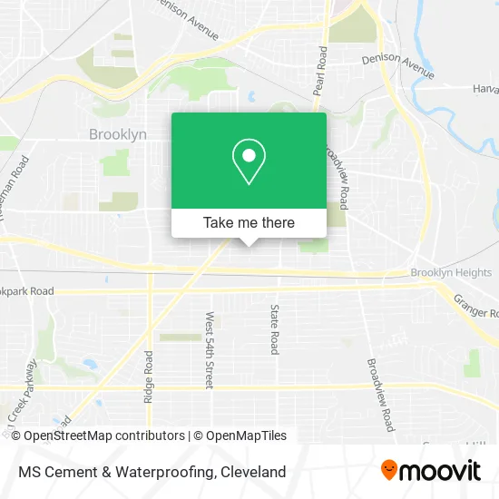 Mapa de MS Cement & Waterproofing