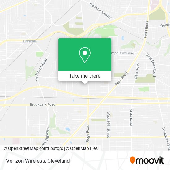 Verizon Wireless map