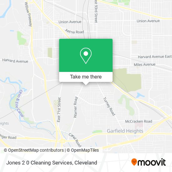 Mapa de Jones 2 0 Cleaning Services