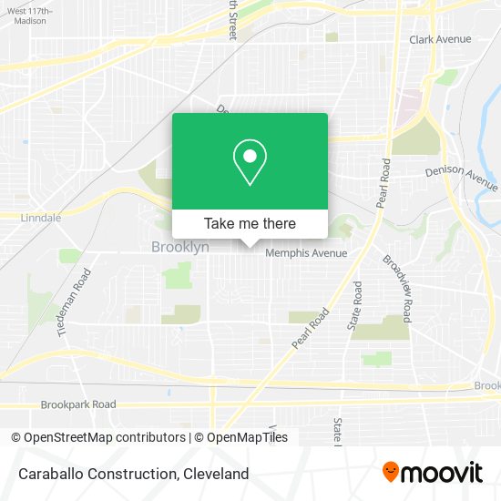 Caraballo Construction map