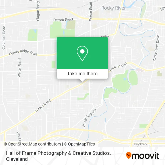 Hall of Frame Photography & Creative Studios map