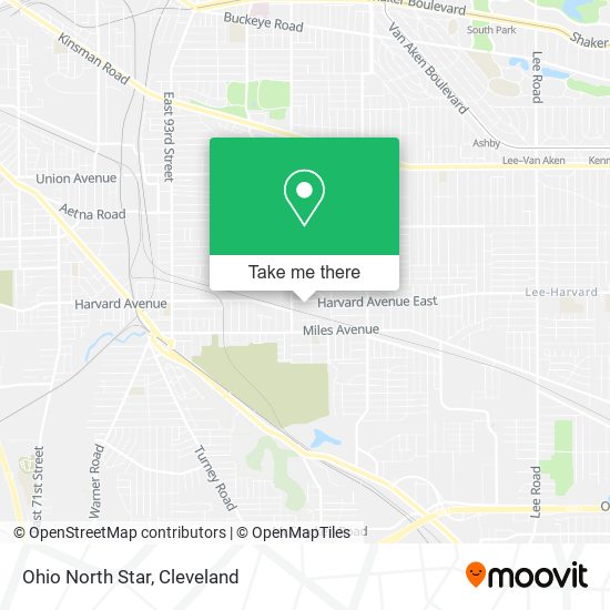 Ohio North Star map