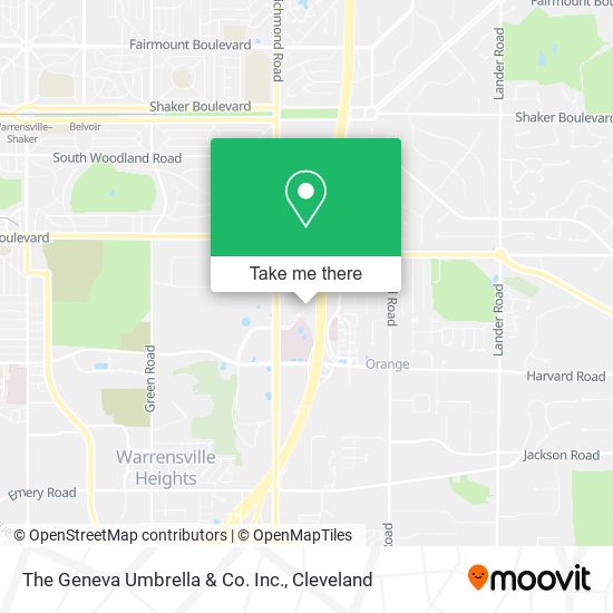 The Geneva Umbrella & Co. Inc. map