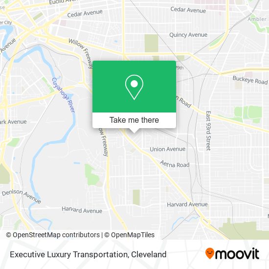 Executive Luxury Transportation map