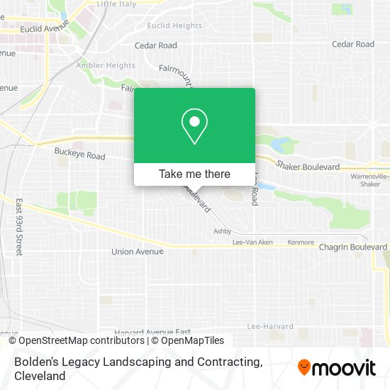 Mapa de Bolden's Legacy Landscaping and Contracting