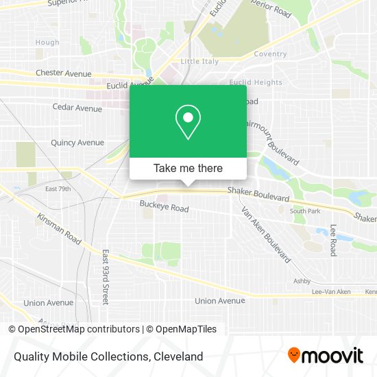 Quality Mobile Collections map