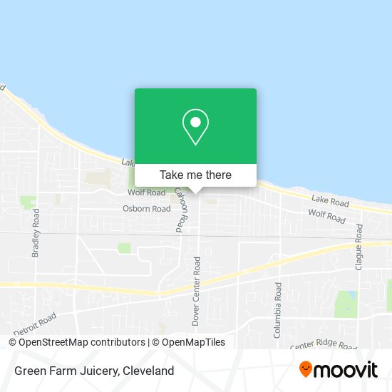 Mapa de Green Farm Juicery