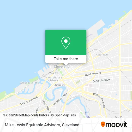 Mike Lewis Equitable Advisors map