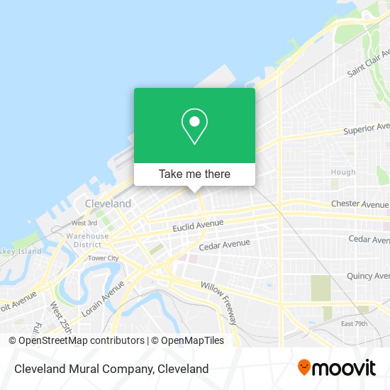 Cleveland Mural Company map