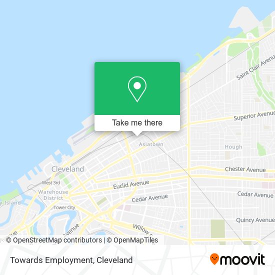 Mapa de Towards Employment