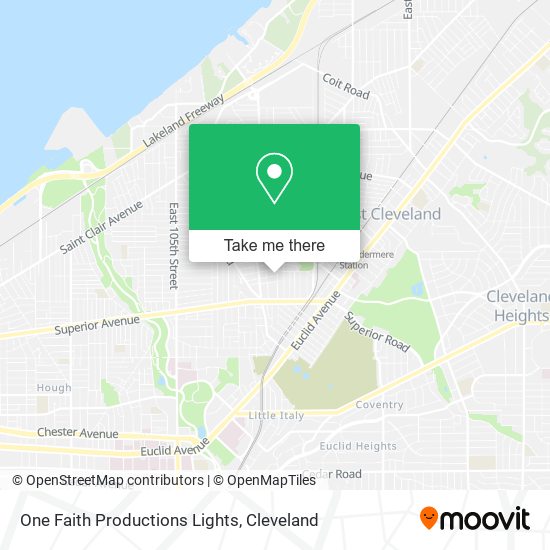 Mapa de One Faith Productions Lights