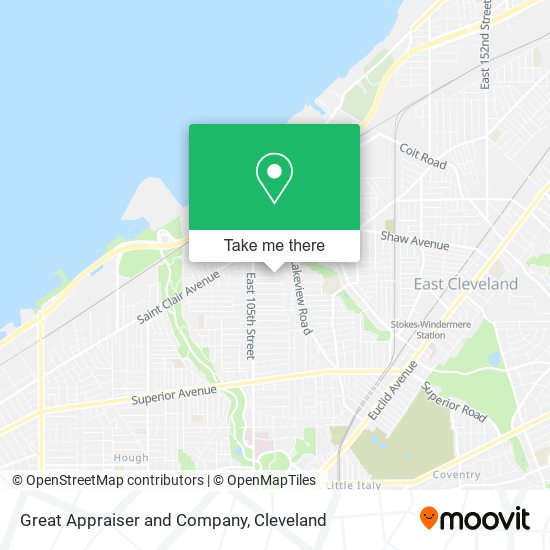 Great Appraiser and Company map